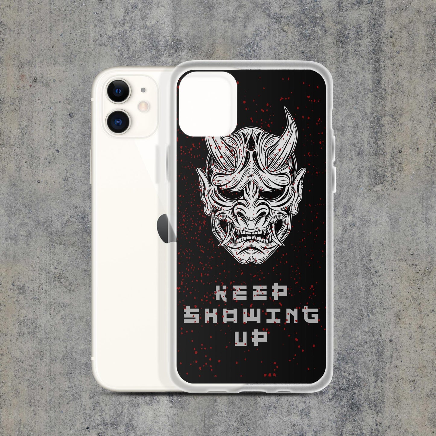 Kabuki Mask Clear Case for iPhone®