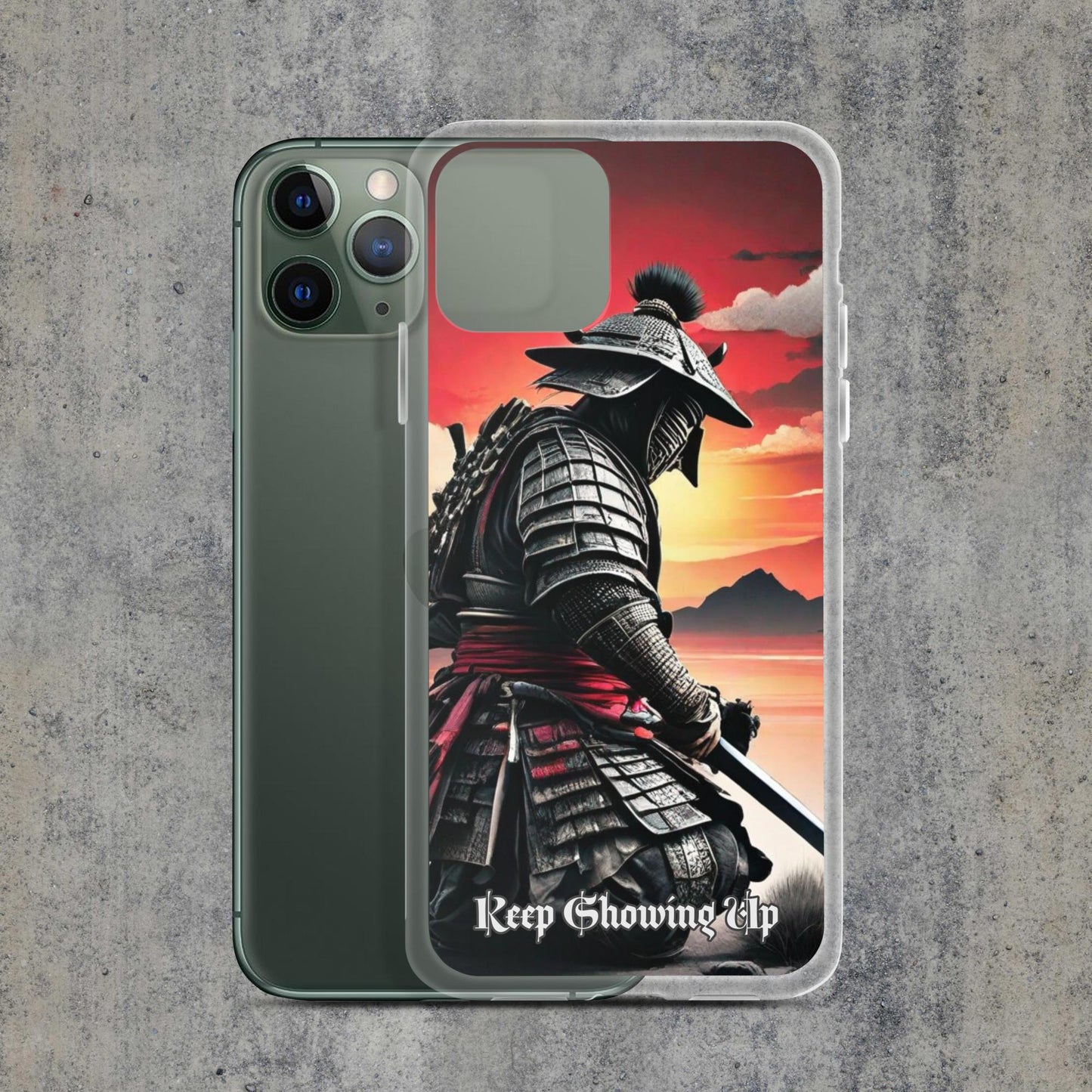 Samurai Clear Case for iPhone®