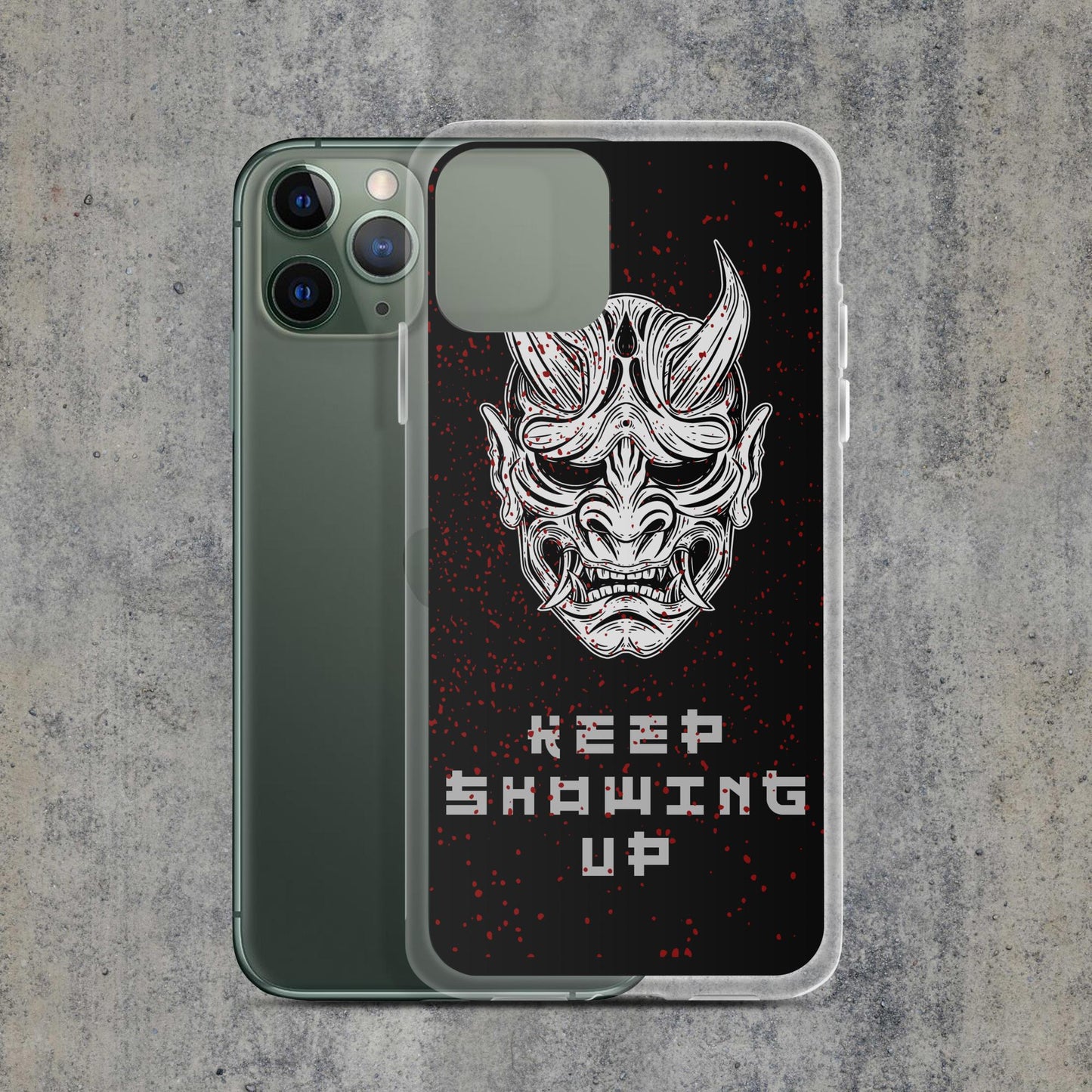 Kabuki Mask Clear Case for iPhone®