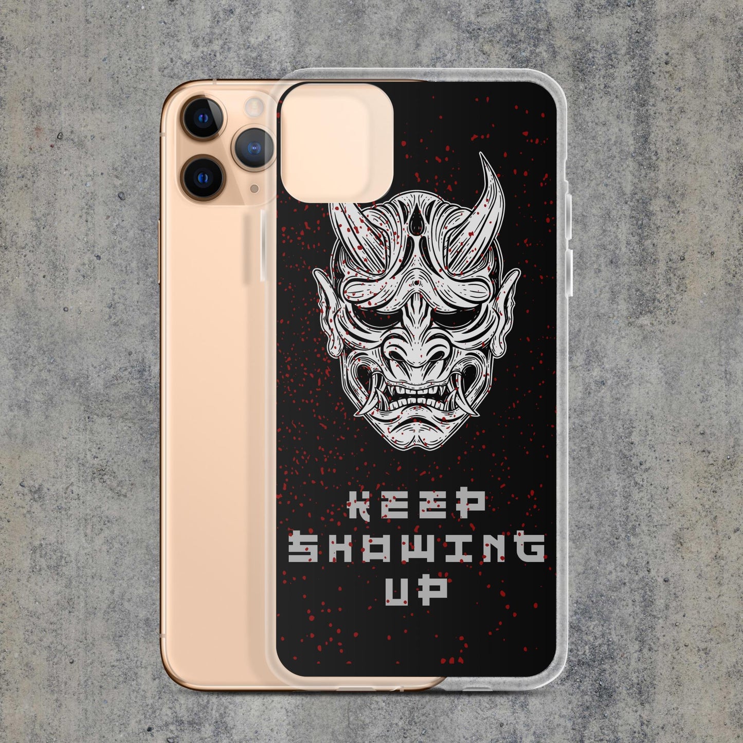 Kabuki Mask Clear Case for iPhone®