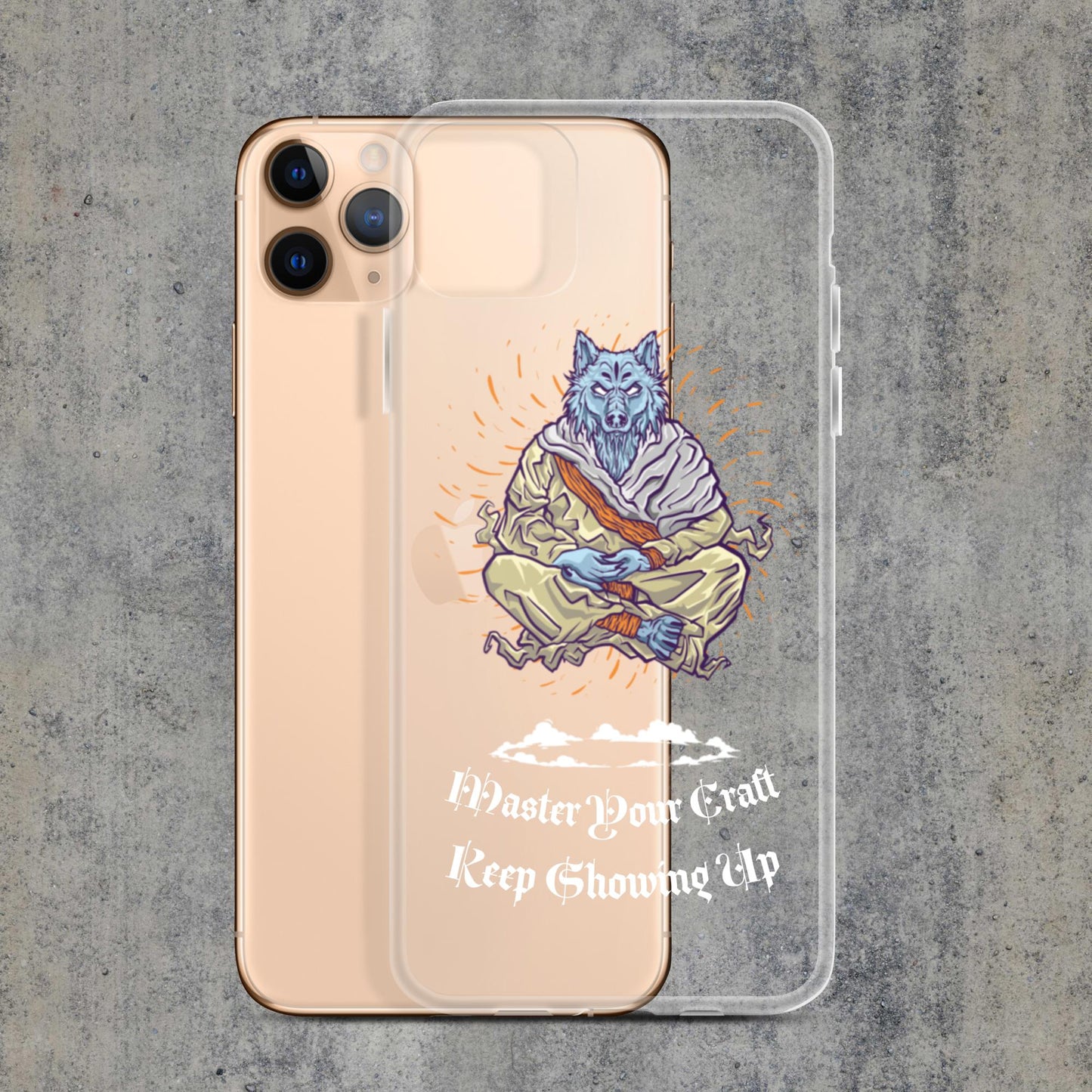 Master your craft- Clear Case for iPhone®