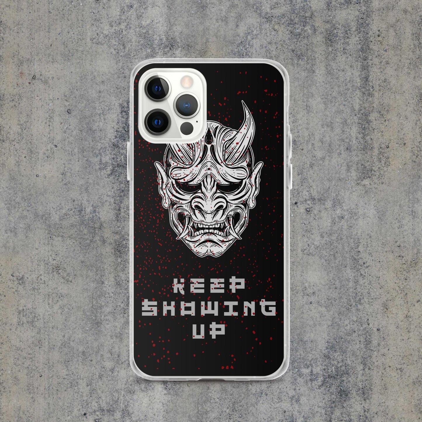 Kabuki Mask Clear Case for iPhone®