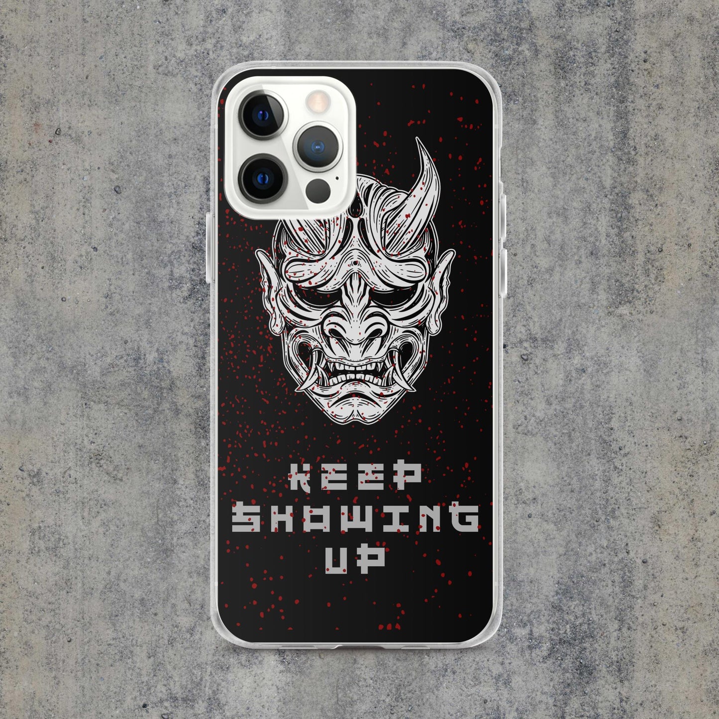 Kabuki Mask Clear Case for iPhone®