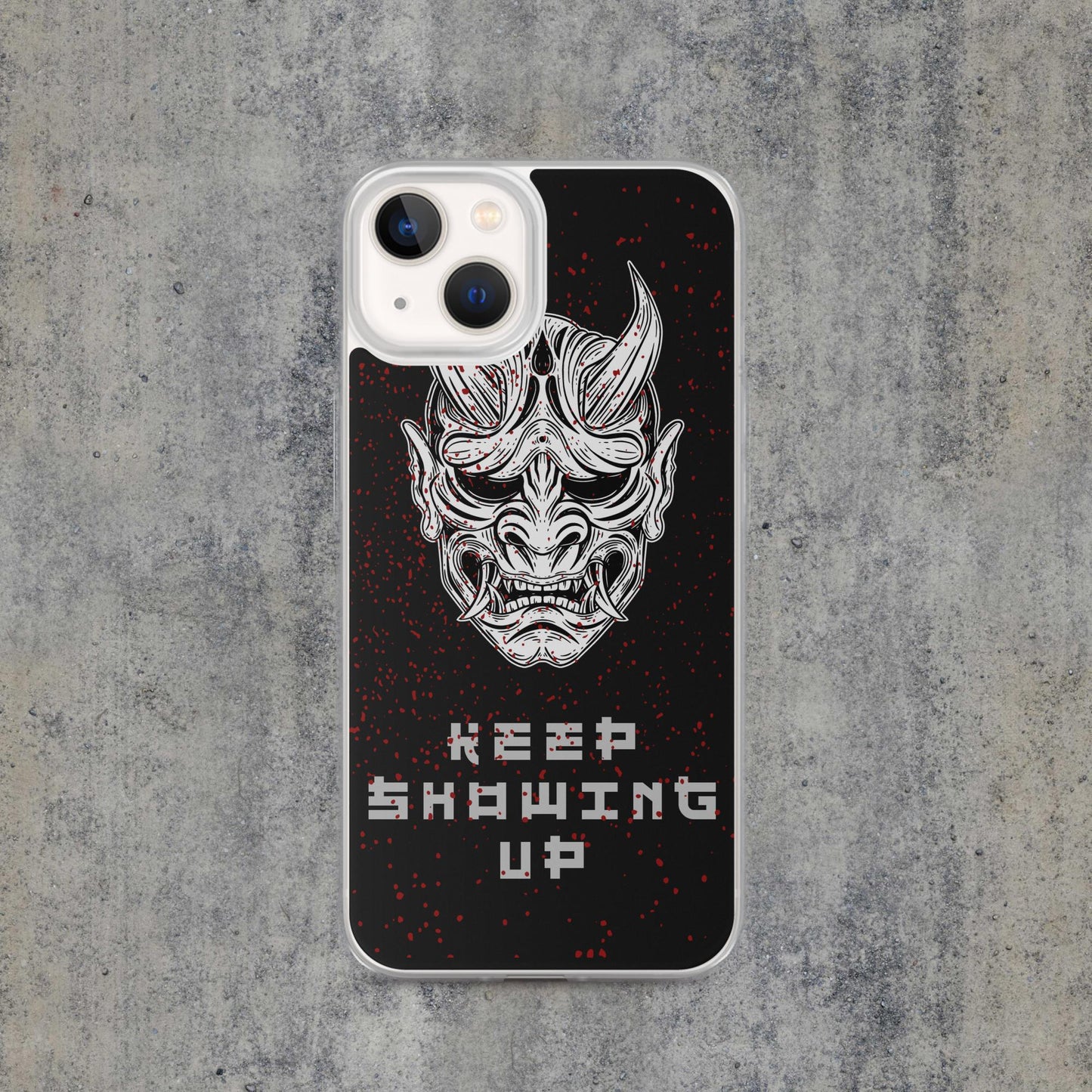 Kabuki Mask Clear Case for iPhone®