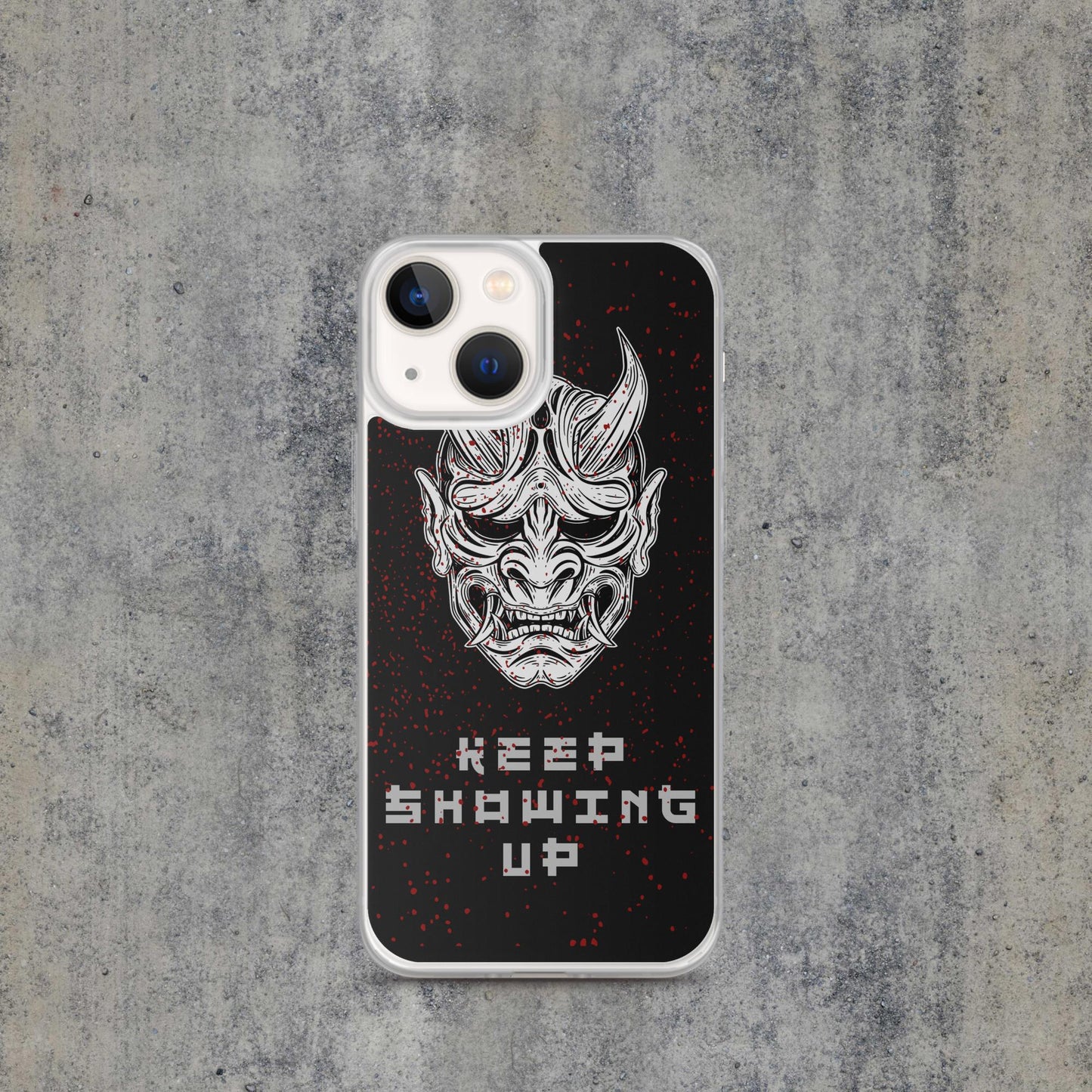 Kabuki Mask Clear Case for iPhone®