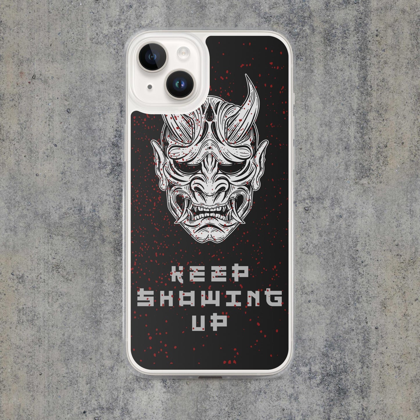 Kabuki Mask Clear Case for iPhone®