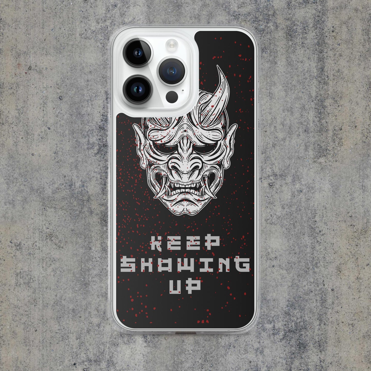 Kabuki Mask Clear Case for iPhone®