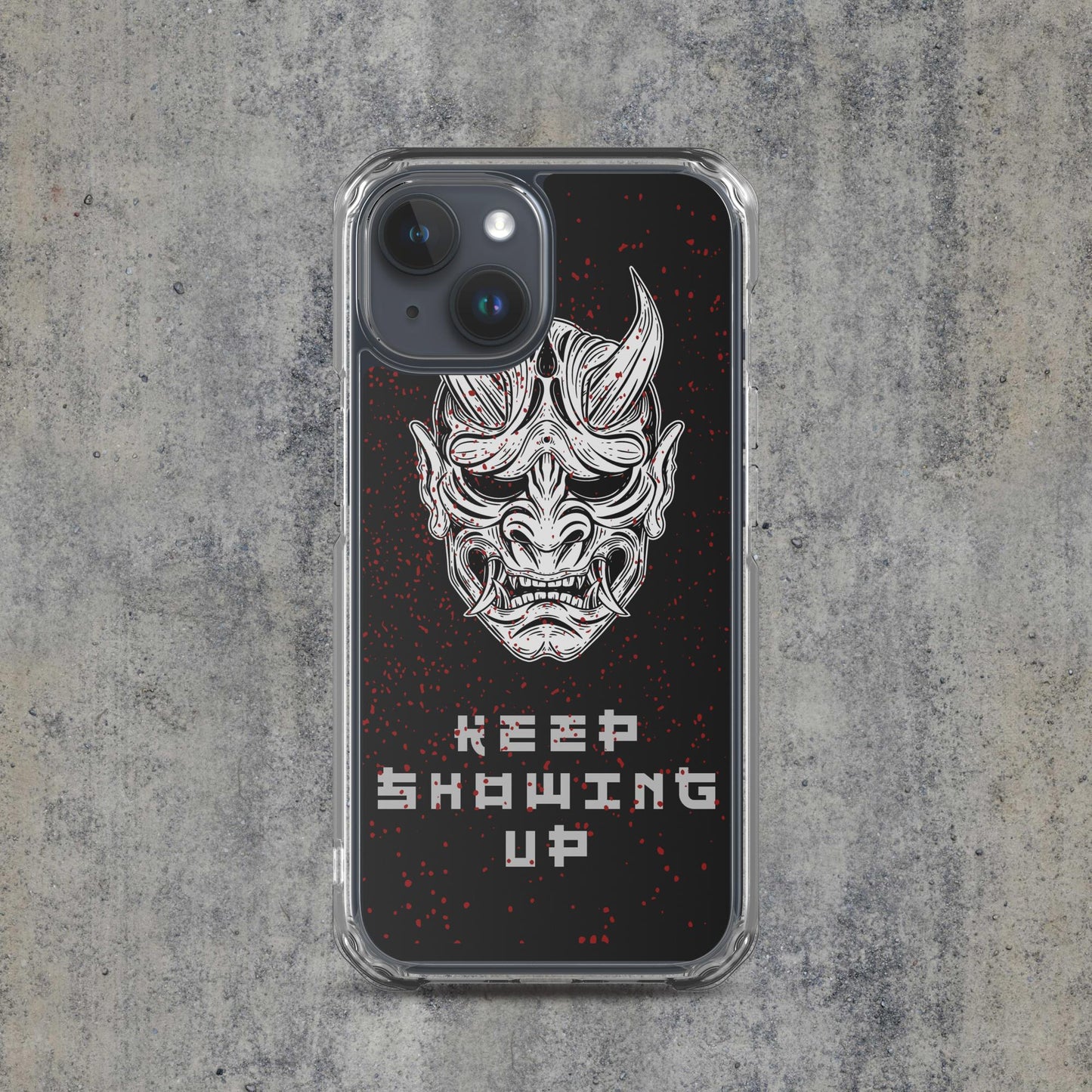 Kabuki Mask Clear Case for iPhone®