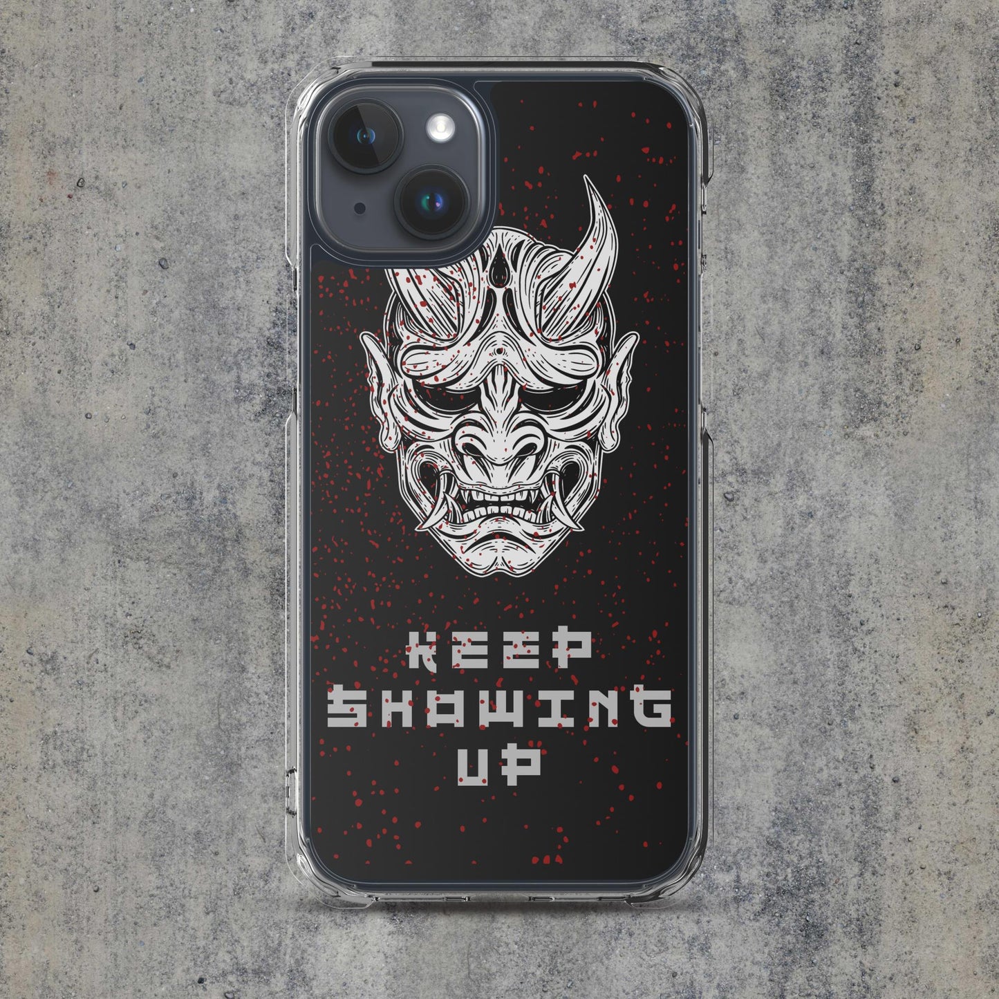 Kabuki Mask Clear Case for iPhone®