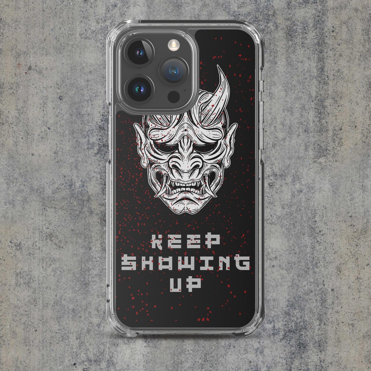 Kabuki Mask Clear Case for iPhone®