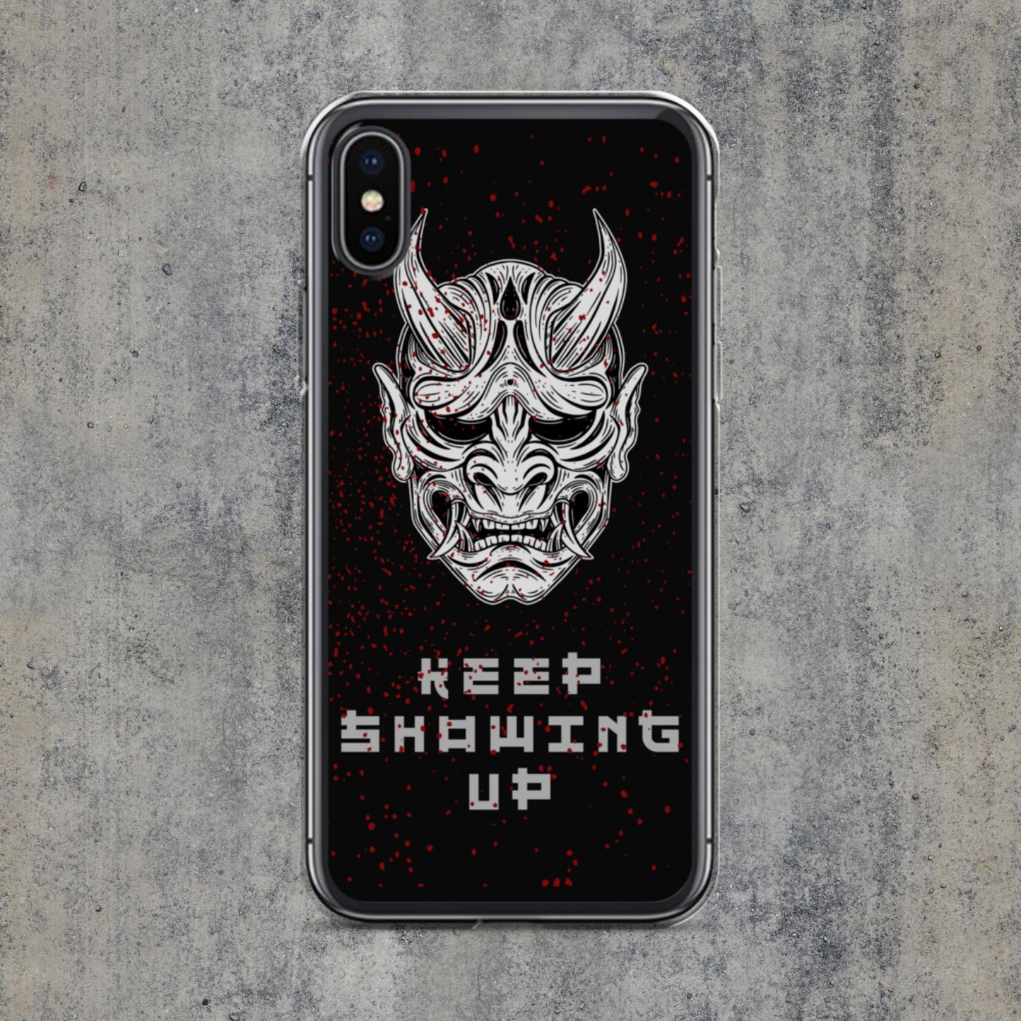 Kabuki Mask Clear Case for iPhone®