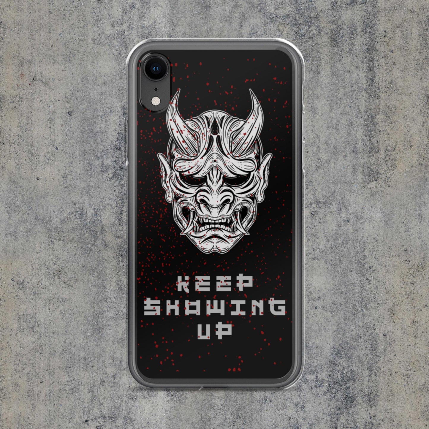 Kabuki Mask Clear Case for iPhone®