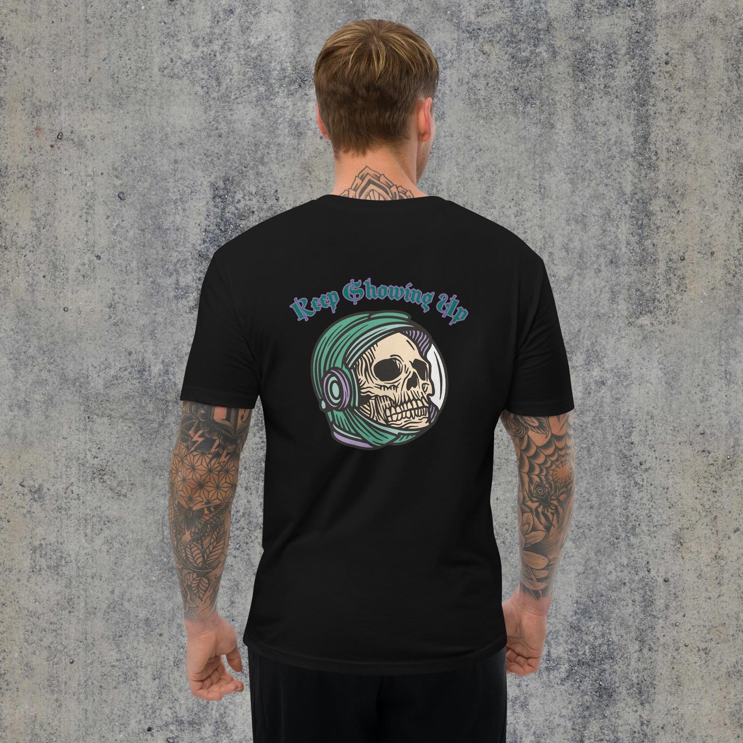 Astronaut Skull Short Sleeve T-shirt