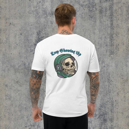 Astronaut Skull Short Sleeve T-shirt