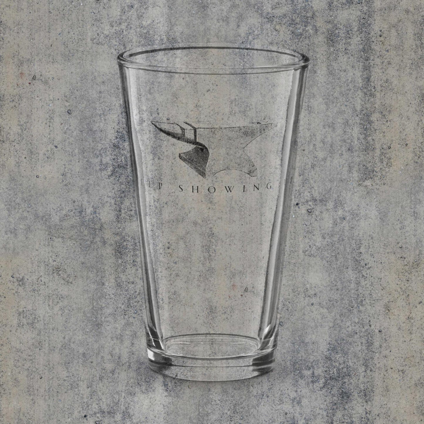 Anvil Shaker pint glass