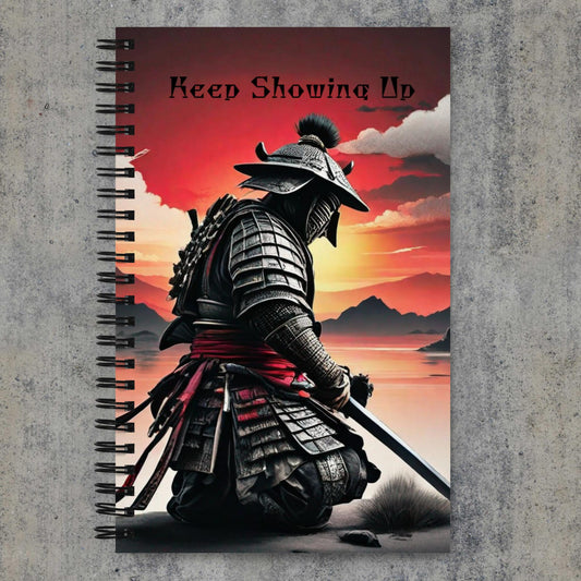 Samurai Spiral notebook