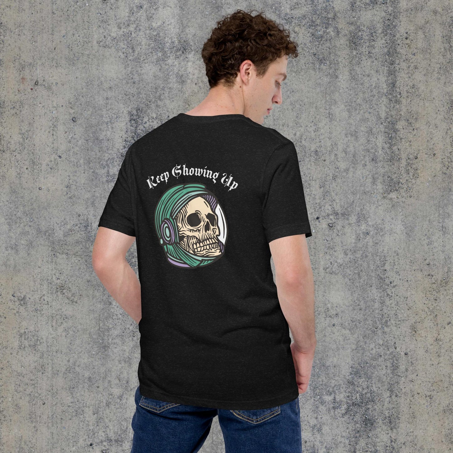 Astronaut Skull  Unisex t-shirt